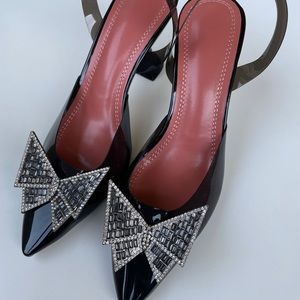 Crystal Butterfly Transparent Women Pumps